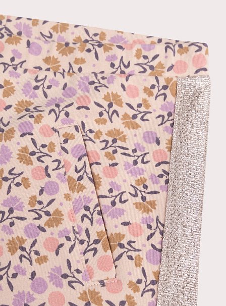 Παιδικό Κολάν για Κορίτσια Pale Pink Floral