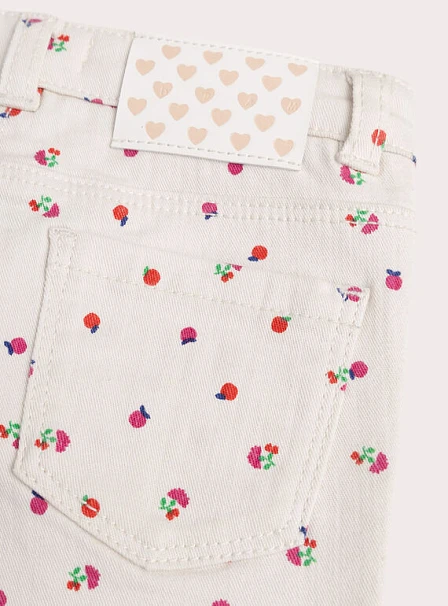 Παιδικό Παντελόνι για Κορίτσια White Confetti