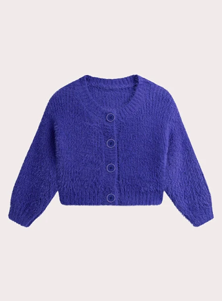 Παιδική Ζακέτα για Κορίτσια Electric Blue Knit