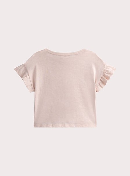 Παιδική Μπλούζα για Κορίτσια Leopards Pink