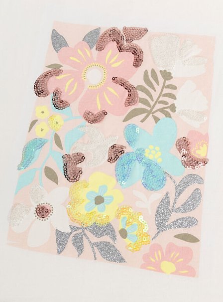 Παιδική Μπλούζα για Κορίτσια Flower Painting