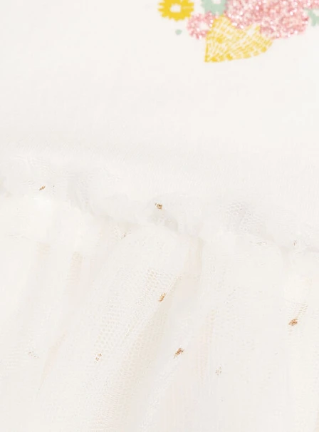 Παιδικό Φόρεμα για Κορίτσια White Amour