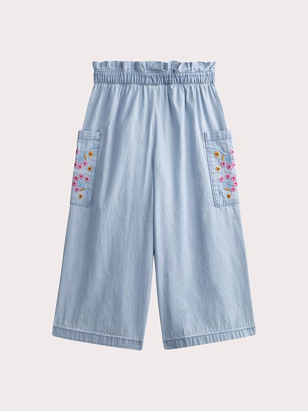 Παιδική Παντελόνα για Κορίτσια Flowy Denim