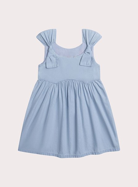 Παιδικό Φόρεμα για Κορίτσια Light Denim Garden