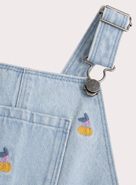 Παιδική Σαλοπέτα για Κορίτσια Denim Cherries