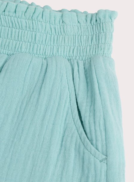 Παιδικό Σορτς για Κορίτσια Flowy Turquoise