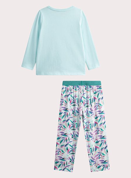 Σετ Παιδικές Πιτζάμες για Κορίτσια Mint Unicorn