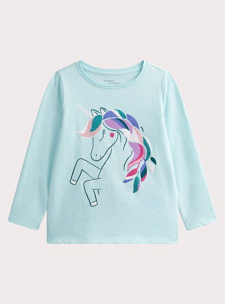 Σετ Παιδικές Πιτζάμες για Κορίτσια Mint Unicorn