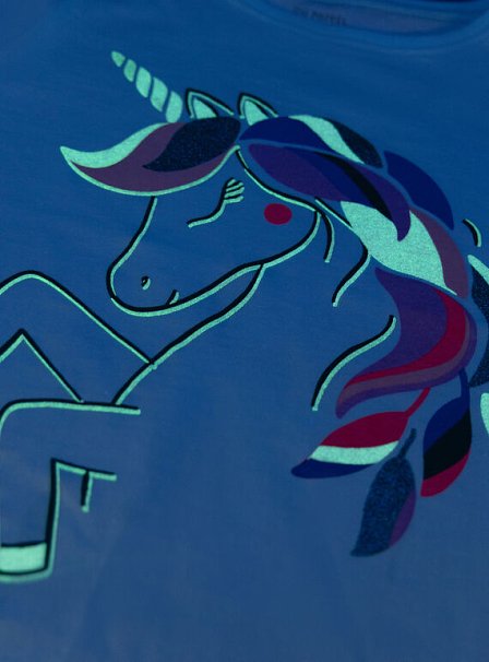 Σετ Παιδικές Πιτζάμες για Κορίτσια Mint Unicorn