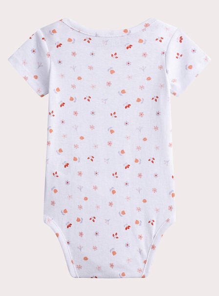 Σετ Βρεφικά Φορμάκια για Κορίτσια Belle Fleurs 2 τμχ