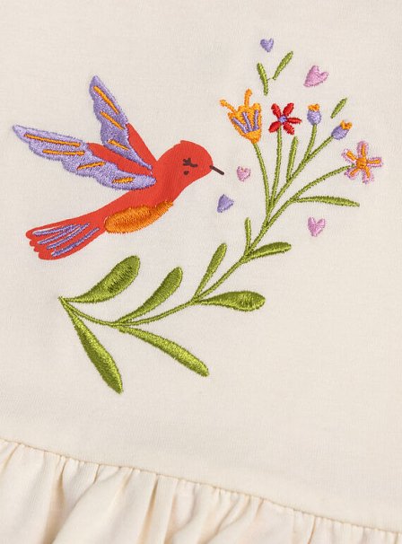 Βρεφική Πιτζάμα για Κορίτσια Hummingbird Romper