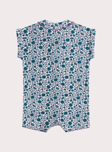 Βρεφική Ολόσωμη Πιτζάμα για Κορίτσια Floral Onesie