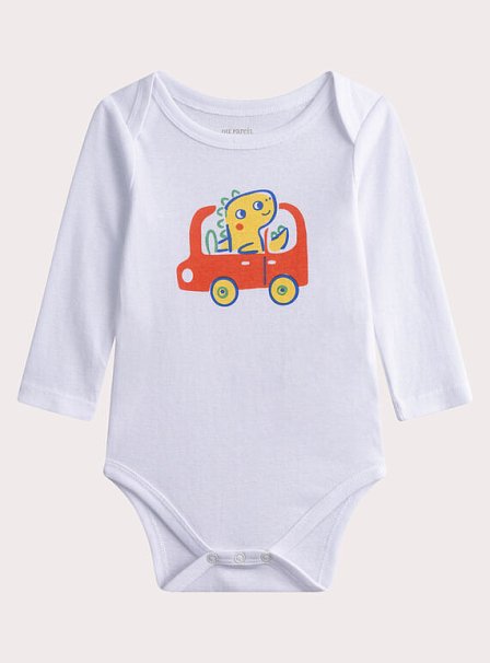 Σετ Βρεφικά Φορμάκια για Αγόρια Dino Doodles 2 τμχ