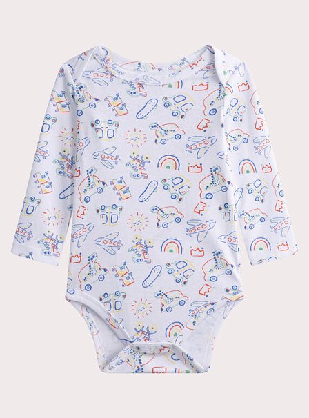 Σετ Βρεφικά Φορμάκια για Αγόρια Dino Doodles 2 τμχ