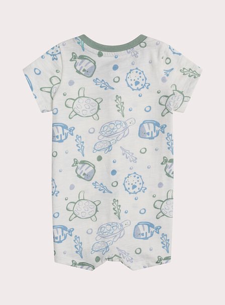 Βρεφική Πιτζάμα για Αγόρια Green Underwater