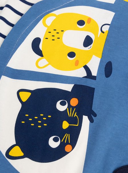 Βρεφική Ολόσωμη Πιτζάμα για Αγόρια Car Ride