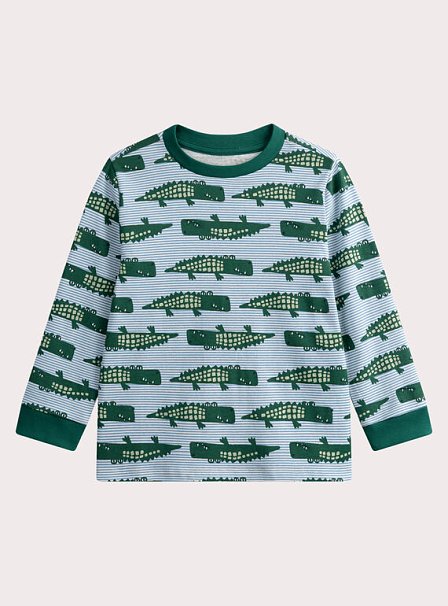 Σετ Παιδικές Πιτζάμες για Αγόρια Alligator Rizz