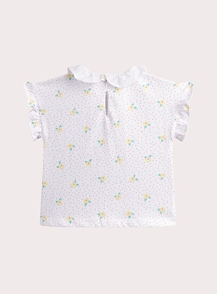 Βρεφική Μπλούζα για Κορίτσια Little Floral