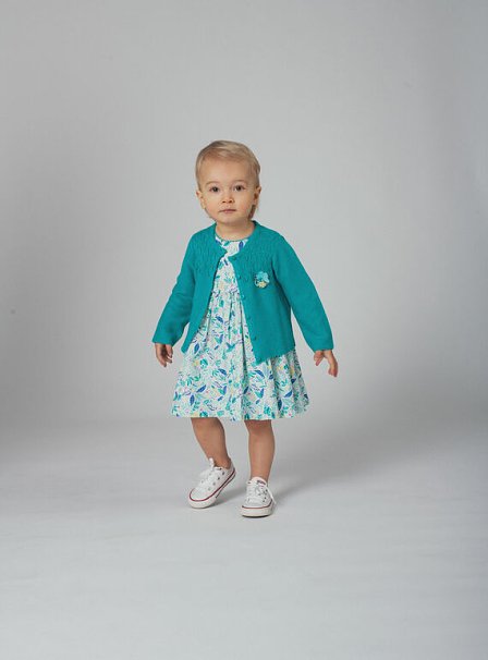 Βρεφική Ζακέτα για Κορίτσια Fancy Turquoise