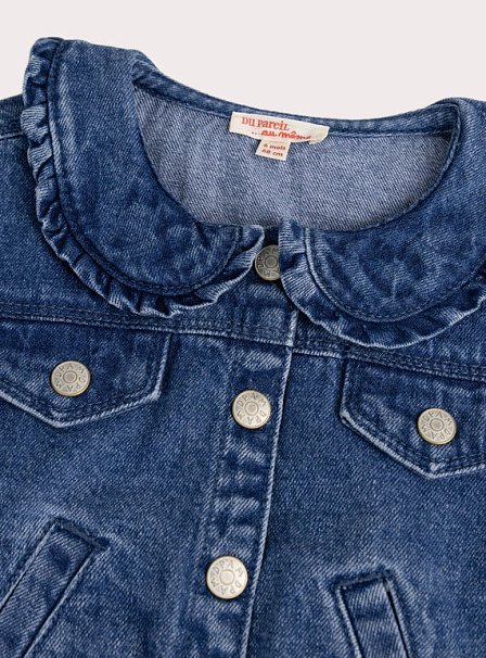 Βρεφικό Μπουφάν για Κορίτσια Cute Denim