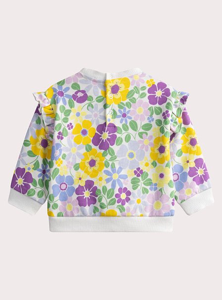 Βρεφικό Φούτερ για Κορίτσια Colourful Garden