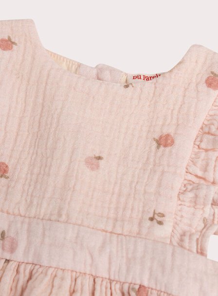 Βρεφικό Φόρεμα για Κορίτσια Apricot Pink