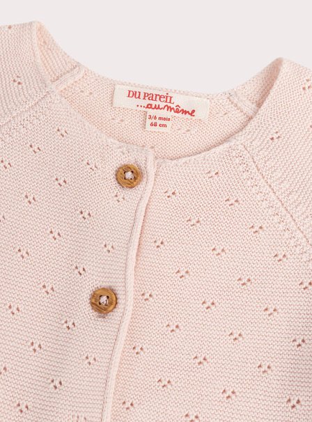 Βρεφική Ζακέτα για Κορίτσια Candy Pink