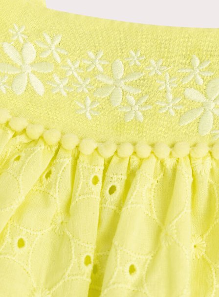 Βρεφικό Φόρεμα για Κορίτσια Yellow Caribbean