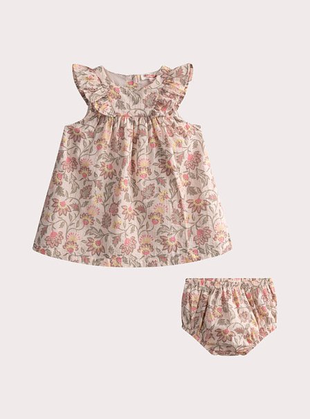 Βρεφικό Φόρεμα για Κορίτσια Vintage Floral