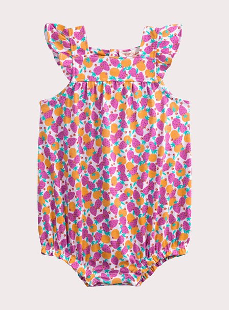 Βρεφικό Ολόσωμο Φορμάκι για Κορίτσια Funky Strawberry