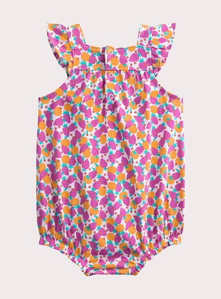 Βρεφικό Ολόσωμο Φορμάκι για Κορίτσια Funky Strawberry