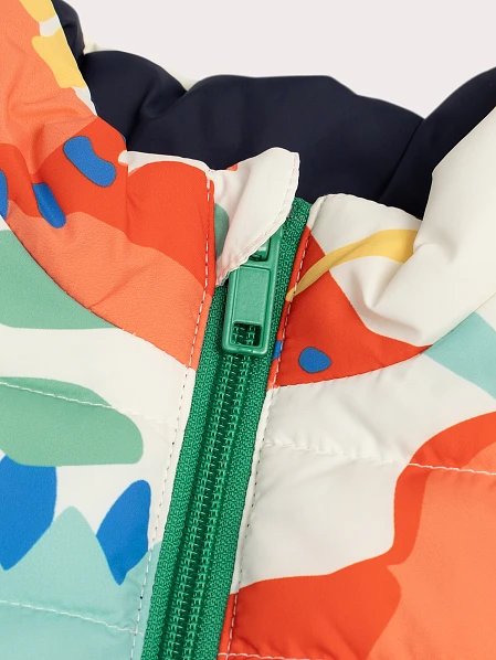 Παιδικό Αμάνικο Μπουφάν για Αγόρια Oil Painted Dinos - 2 σε 1