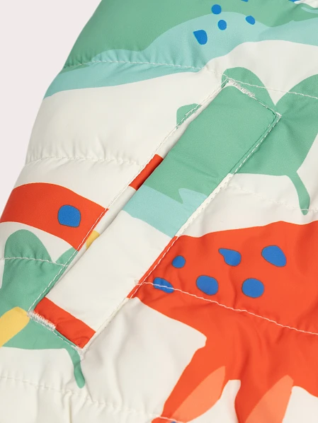 Παιδικό Αμάνικο Μπουφάν για Αγόρια Oil Painted Dinos - 2 σε 1