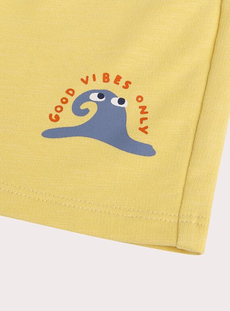 Παιδική Βερμούδα για Αγόρια Yellow Vibes