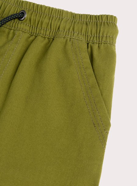 Παιδική Βερμούδα για Αγόρια Olive Twill