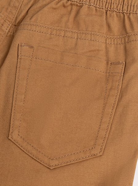 Παιδική Βερμούδα για Αγόρια Brown Twill