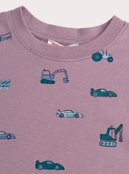 Παιδική Μπλούζα για Αγόρια Purple Vehicles