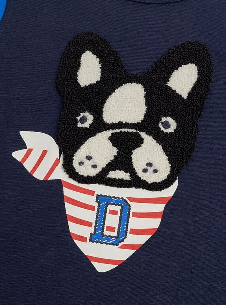 Παιδική Μπλούζα για Αγόρια Multicolour Bulldog