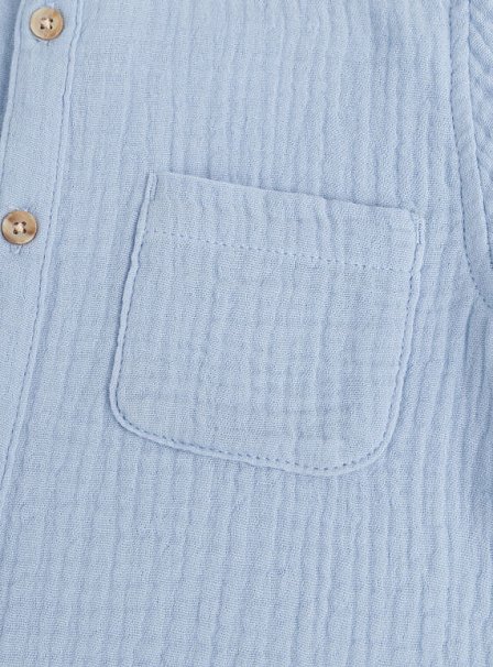 Παιδικό Πουκάμισο για Αγόρια Summer Blue