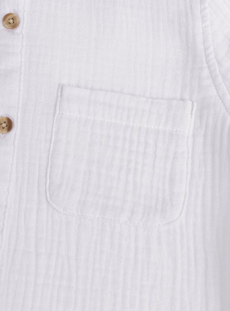 Παιδικό Πουκάμισο για Αγόρια Summer White