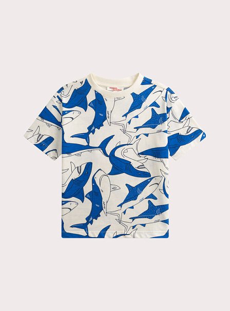 Παιδικό Σετ για Αγόρια Navy Sharks