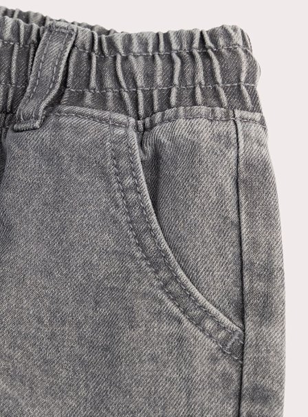 Παιδική Βερμούδα για Αγόρια Grey Denim