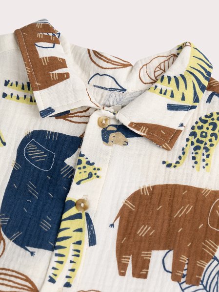 Παιδικό Πουκάμισο για Αγόρια Free Jungle