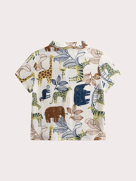 Παιδικό Πουκάμισο για Αγόρια Free Jungle