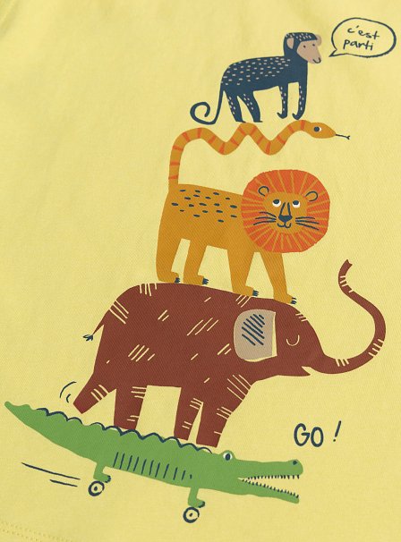 Παιδική Μπλούζα για Αγόρια Yellow Tower