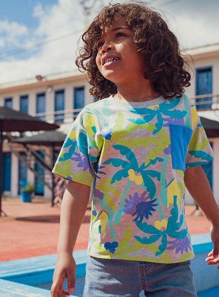 Παιδική Μπλούζα για Αγόρια Abstract Jungle