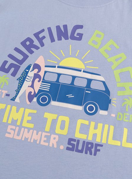 Παιδική Μπλούζα για Αγόρια Summer Surf