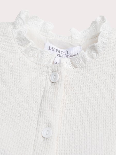 Βρεφικό Φόρεμα για Κορίτσια White Palm trees