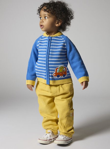 Βρεφικό Παντελόνι για Αγόρια Yellow Twill