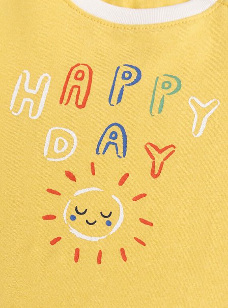 Βρεφική Μπλούζα για Αγόρια Happy Day